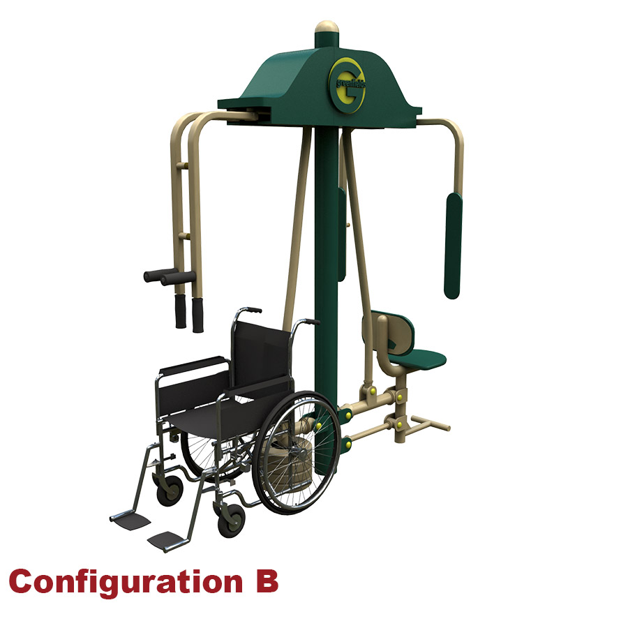 Config B accessible butterfly