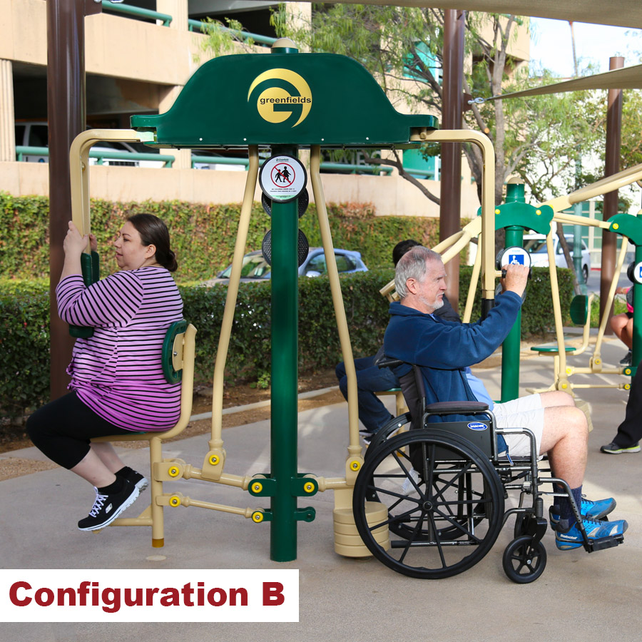 Accessible 2 Person Butterfly config B